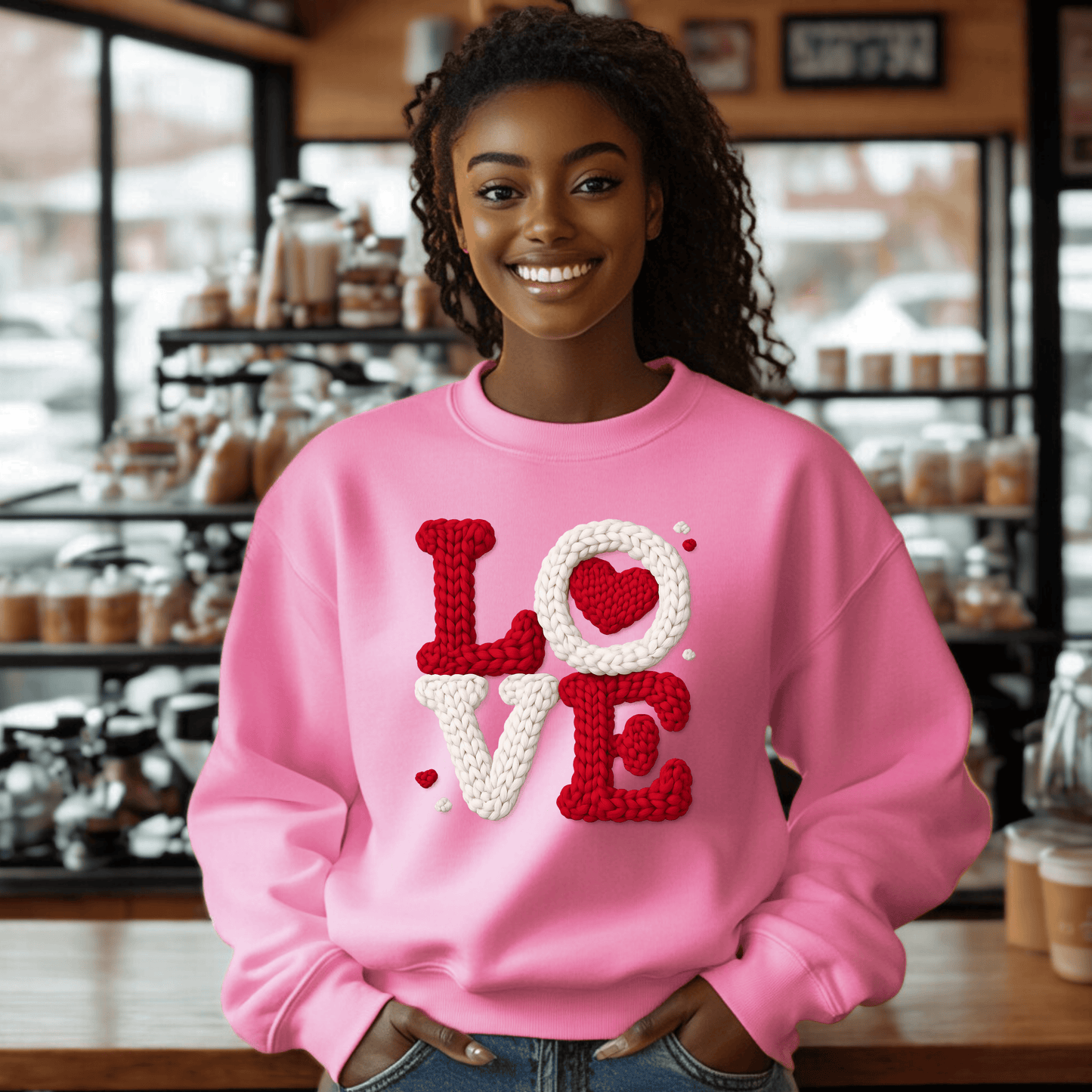Cozy LOVE Letter Sweatshirt